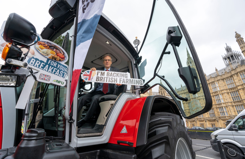 Andrew champions British farmers on Back British Farming Day